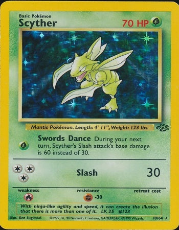 Scyther Holo 10/64 - Jungle