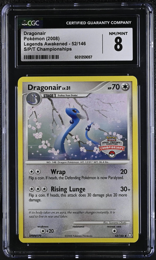Dragonair Legends Awakened S/P/T Championships #52 CGC 8